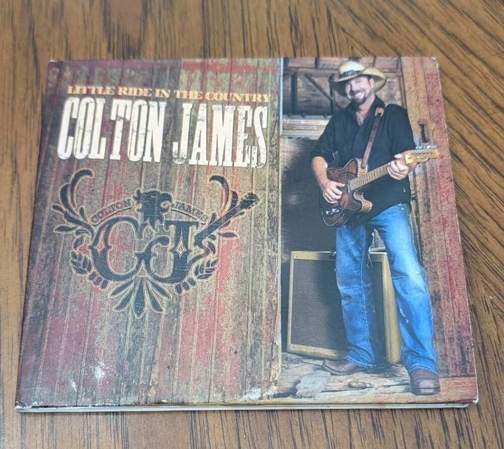 Colton James - Little Ride In The Country CD Album Autographed